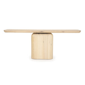 Consoletafel Eikenhout - Naturel
