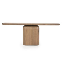 Consoletafel Eikenhout - Bruin
