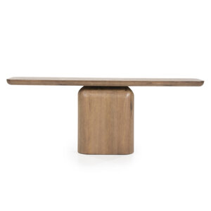 Consoletafel Eikenhout - Bruin