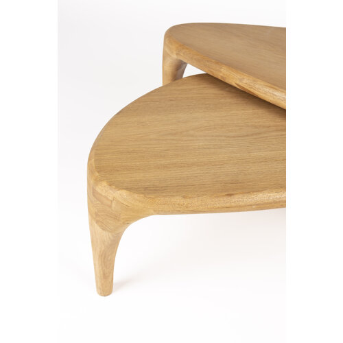 Salontafel Isla (set van 2) - Natural