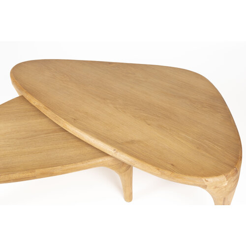 Salontafel Isla (set van 2) - Natural