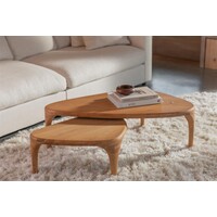Salontafel Isla (set van 2) - Natural