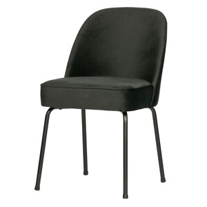 Woood Stoel Vogue - Fluweel Zwart