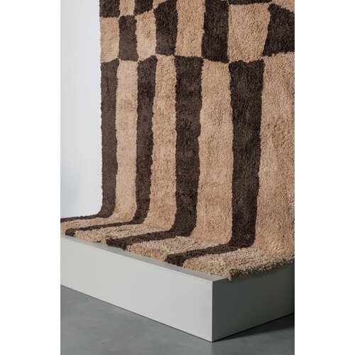 Woood Vloerkleed Fafa - Bruin 200 x 300 cm Woood Vloerkleed Fafa - Bruin 200 x 300 cm