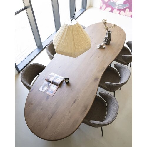 Eettafel Josh - Bruin 250 x 110 cm