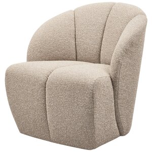 Woood Draaifauteuil Mojo - Bouclé Beige Melange