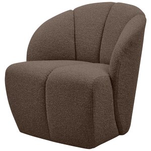 Woood Draaifauteuil Mojo - Bouclé Bruin Melange