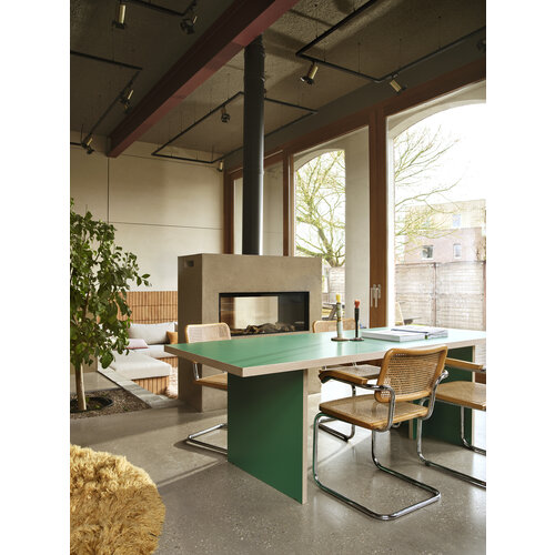 HKliving Eettafel Green - 220 x 90 cm