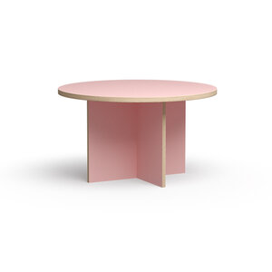 HKliving Eettafel Pink - Ø130 cm