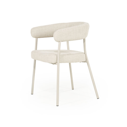 Armstoel Yovi - Beige