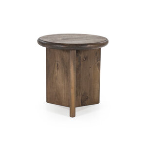 Bijzettafel Leoti - Small Brown