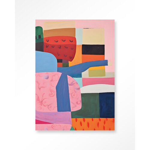 Poster Colour Stacking - 50 x 70 cm Poster Colour Stacking - 50 x 70 cm
