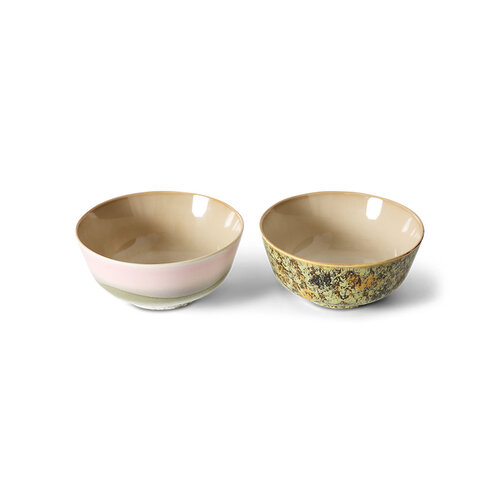 HKliving Set van 2 Ramen Bowls - Ascend