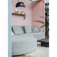 Zetel Cobble - Opstelling: Divan L + 1-zit + 1.5 zit R - Stof: Poppy 33 (cat. B)