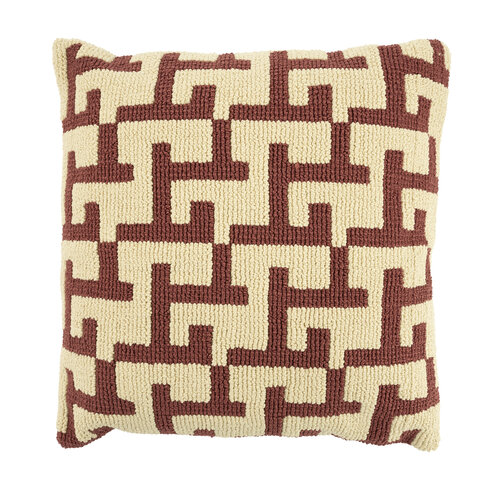 Kussen Ziggy - Burgundy 50 x 50cm Kussen Ziggy - Burgundy 50 x 50cm