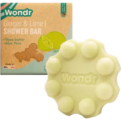 Wondr Shower Bar - Ginger & Lime Wondr Shower Bar - Ginger & Lime