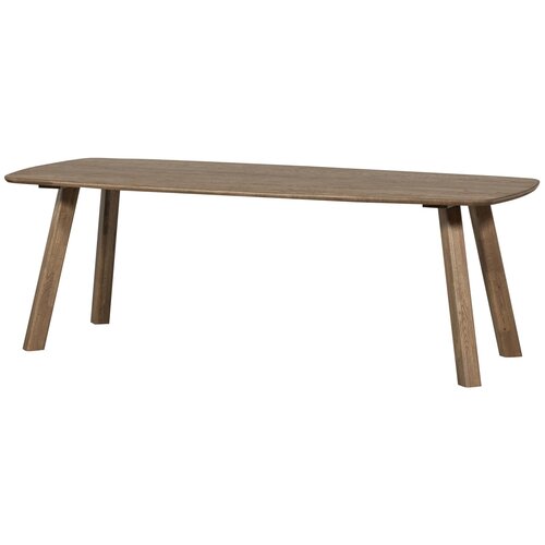 Woood Tablo: Deens Ovaal Tafelblad Cashmere Brown - 220 x 100 cm Woood Tablo: Deens Ovaal Tafelblad Cashmere Brown - 220 x 100 cm