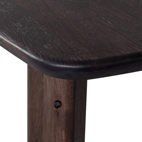 Woood Tablo: Eettafel Deens Ovaal Mystic Brown - 180 x 100 cm