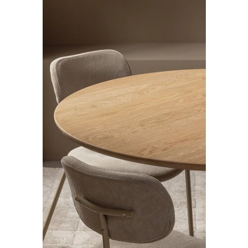 Woood Tablo: Eettafel Rond Transparant - Ø120 cm