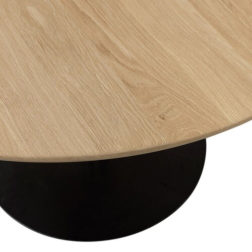 Woood Tablo: Eettafel Rond Transparant - Ø120 cm