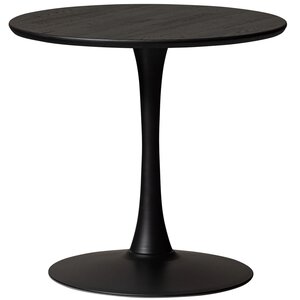Woood Tablo: Eettafel Rond Blacknight - Ø80 cm