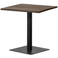 Tablo: Eettafel Vierkant Cashmere Brown- 80 x 80 cm