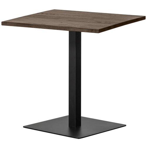 Woood Tablo: Eettafel Vierkant Cashmere Brown- 80 x 80 cm Woood Tablo: Eettafel Vierkant Cashmere Brown- 80 x 80 cm