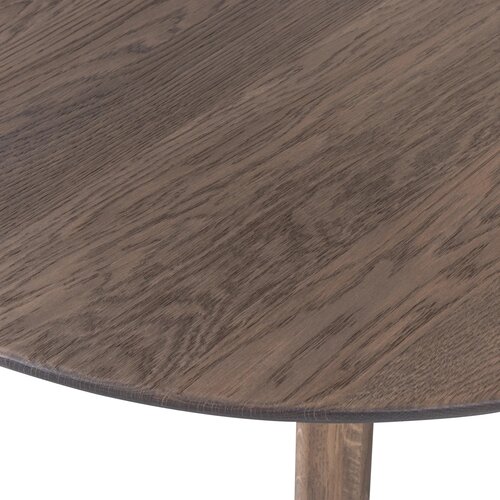 Woood Tablo: Eettafel Rond Cashmere Brown - Ø120 cm