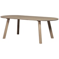 Tablo: Eettafel Ovaal Pebble Grey - 220 x 90 cm