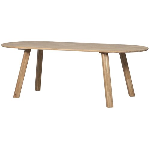 Woood Tablo: Eettafel Ovaal Transparant - 220 x 90 cm Woood Tablo: Eettafel Ovaal Transparant - 220 x 90 cm