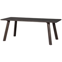 Tablo: Eettafel Afgerond Mystic Brown - 200 x 90 cm