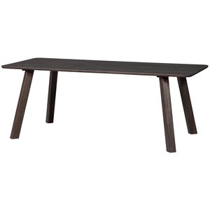 Woood Tablo: Eettafel Afgerond Mystic Brown - 200 x 90 cm