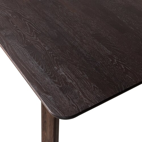 Woood Tablo: Eettafel Afgerond Mystic Brown - 200 x 90 cm
