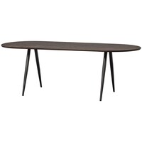 Tablo: Eettafel Ovaal Mytic Brown - 220 x 90 cm