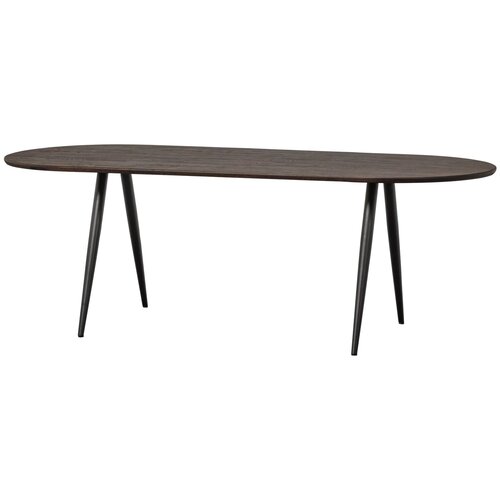 Woood Tablo: Eettafel Ovaal Mytic Brown - 220 x 90 cm Woood Tablo: Eettafel Ovaal Mytic Brown - 220 x 90 cm