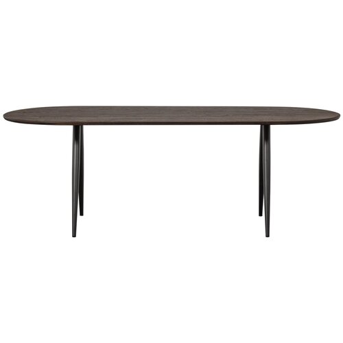 Woood Tablo: Eettafel Ovaal Mytic Brown - 220 x 90 cm