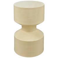 Bijzettafel Hidden - Metaal Geel