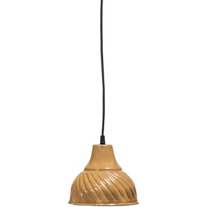 Woood Hanglamp Arleso - metaal honinggeel