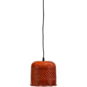Woood Hanglamp Arleso - metaal rood/bruin
