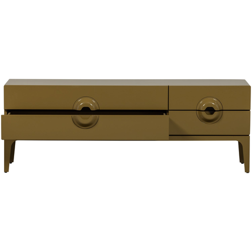 Woood TV-Meubel Merge - honinggeel