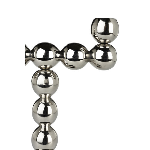 Zuiver Kandelaar Bubbles Two - Shiny Silver Zuiver Kandelaar Bubbles Two - Shiny Silver