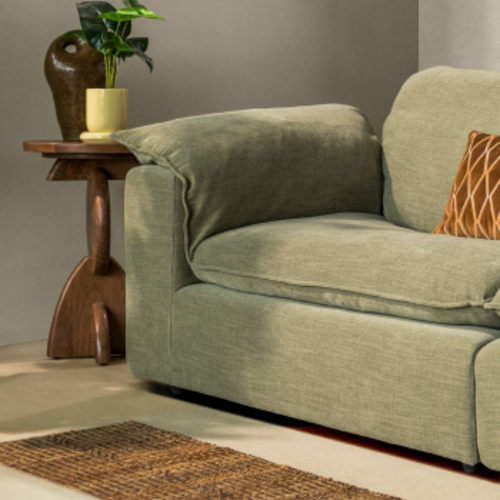 COMF Collection Zetel Isla - Opstelling: 1.5-zit L + 1.5-zit R - Stof: Natura 74 (cat. C)