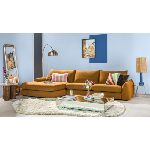 COMF Collection Zetel Butler - Opstelling: Divan L + 3-zit R - Stof: Alpine bronze (cat. 8) COMF Collection Zetel Butler - Opstelling: Divan L + 3-zit R - Stof: Alpine bronze (cat. 8)