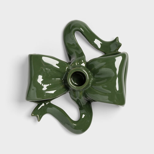 &Klevering Kandelaar Ribbon Green