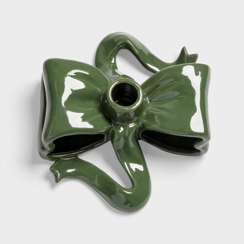 &Klevering Kandelaar Ribbon Green