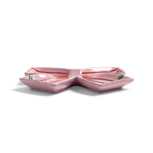 &Klevering Schaal Ribbon Pink