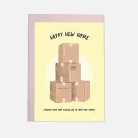Kaart 'Happy New Home'