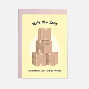 Kaart 'Happy New Home'
