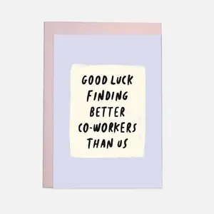 Kaart 'Better Co-Workers'