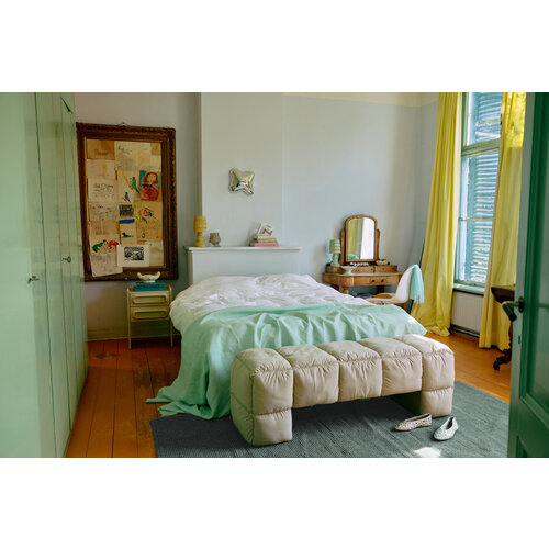 HKliving Puffy Lobbybank - Pebble HKliving Puffy Lobbybank - Pebble